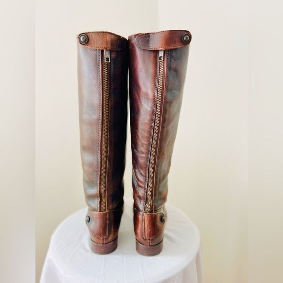 Frye Melissa Button Back Zip Boots Size 5 1/2 (5.5) - Picture 3 of 7